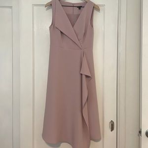 Lavender Sleeveless Wrap Dress